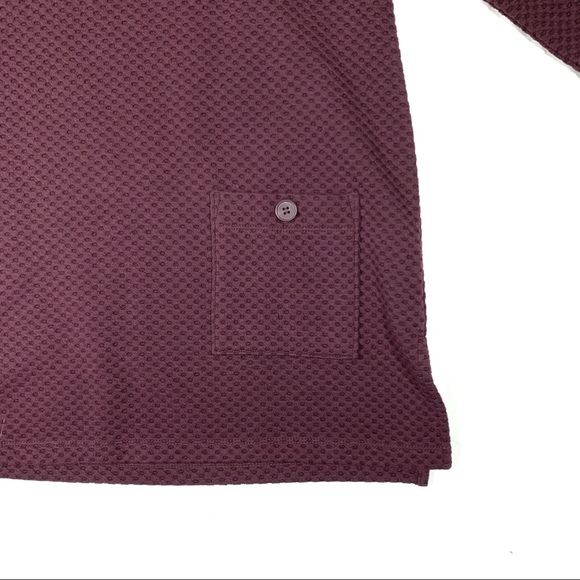 Coldwater CreekTop 3/4 Sleeve Plum - Picture 12 of 12